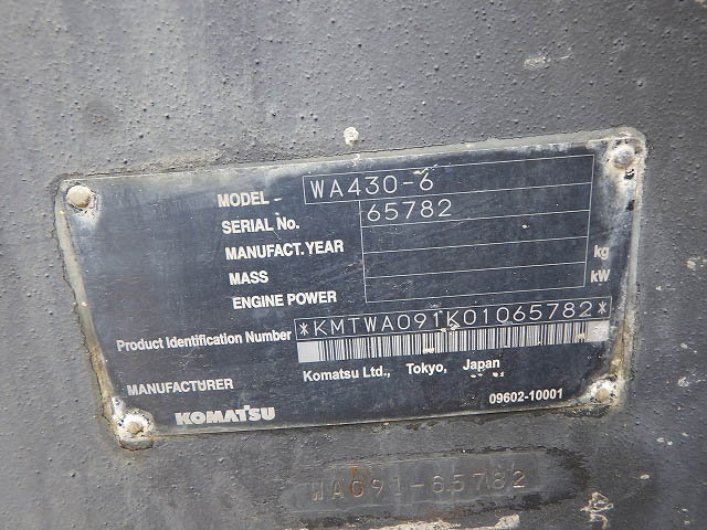 WA430-6-65782