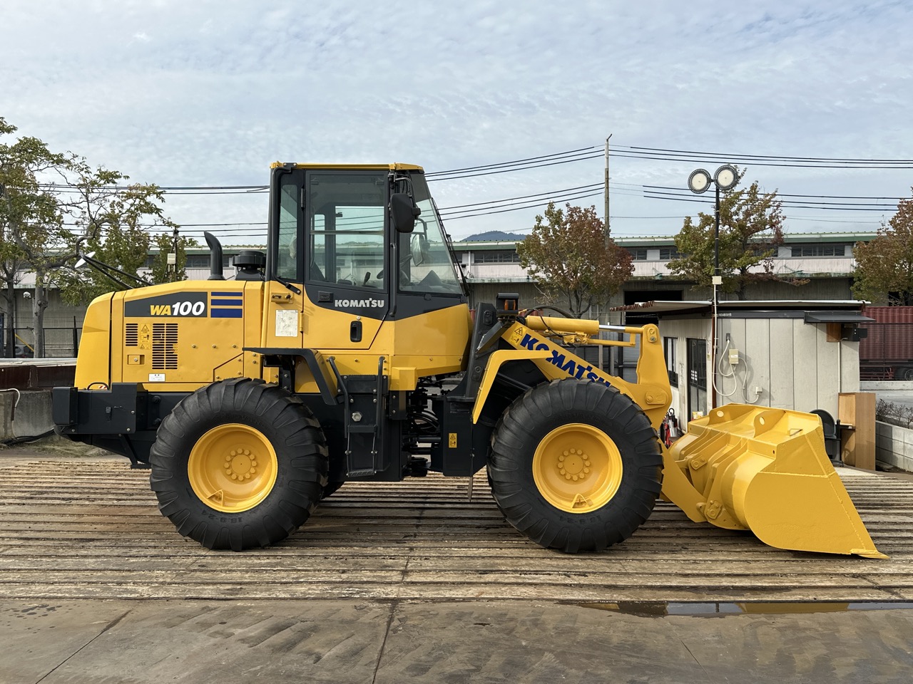 コマツ タイヤショベル 100クラス 車検あり