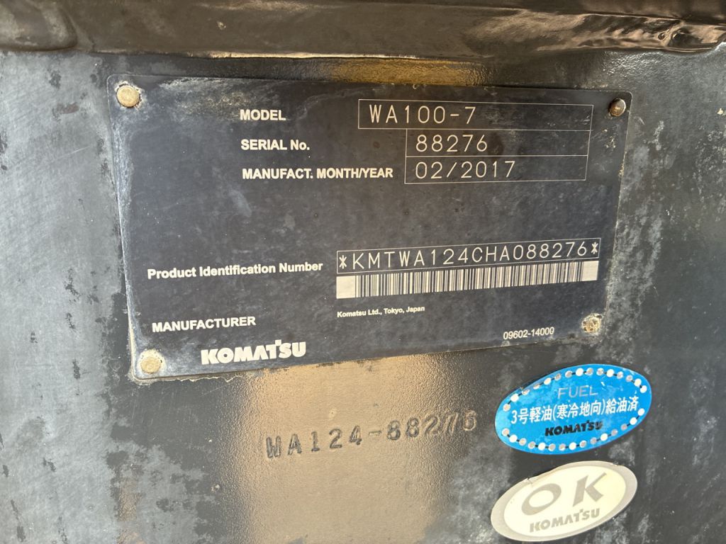 WA100-7-88276