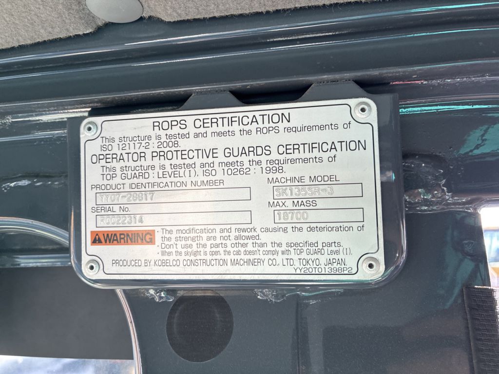 SK135SR-3-YY07-28817