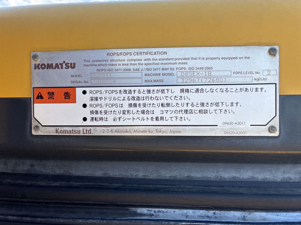D85EX-18-23378