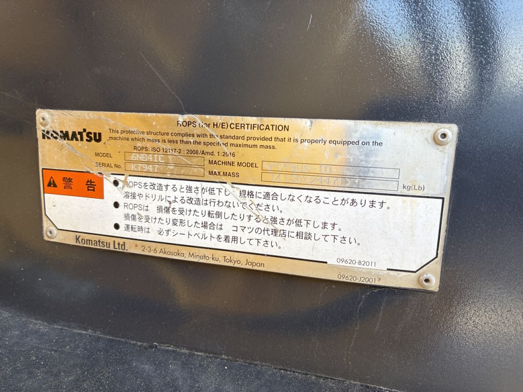 PC78US-10-33417
